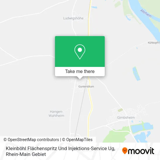 Карта Kleinböhl Flächenspritz Und Injektions-Service Ug