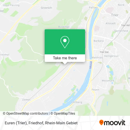 Карта Euren (Trier), Friedhof