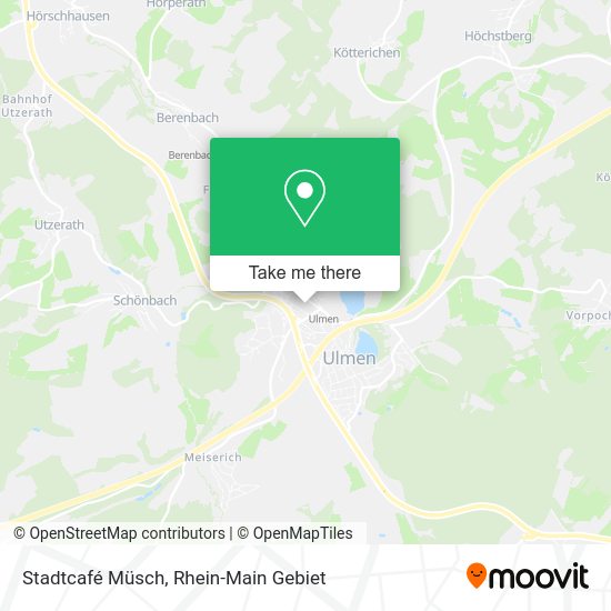 Карта Stadtcafé Müsch