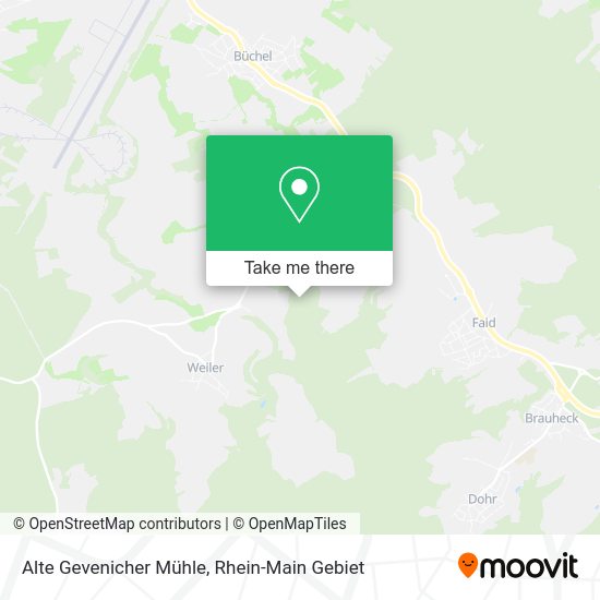 Карта Alte Gevenicher Mühle