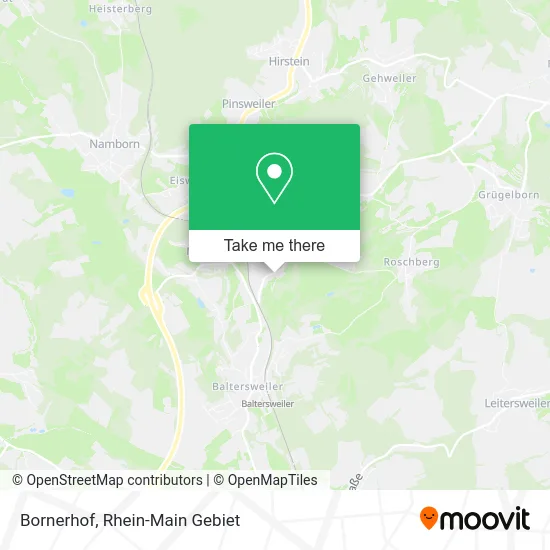 Карта Bornerhof