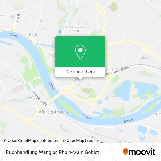 Карта Buchhandlung Wangler