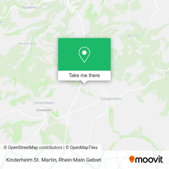 Карта Kinderheim St. Martin