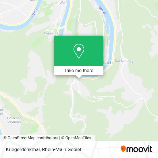 Карта Kriegerdenkmal