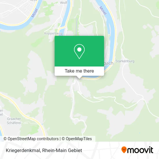 Карта Kriegerdenkmal