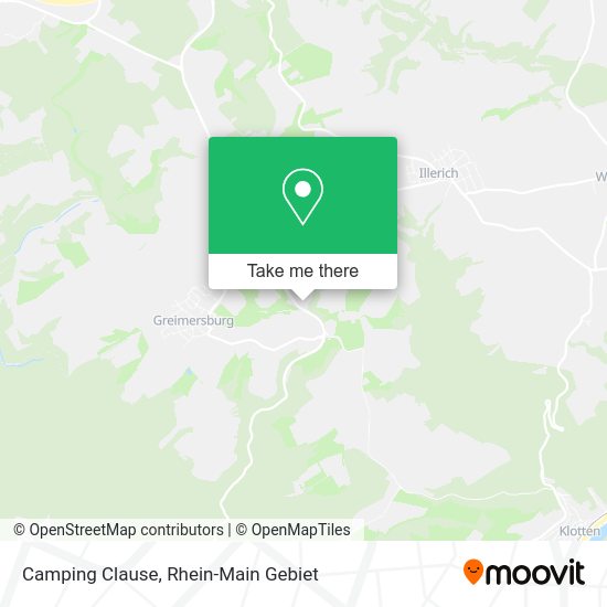 Карта Camping Clause