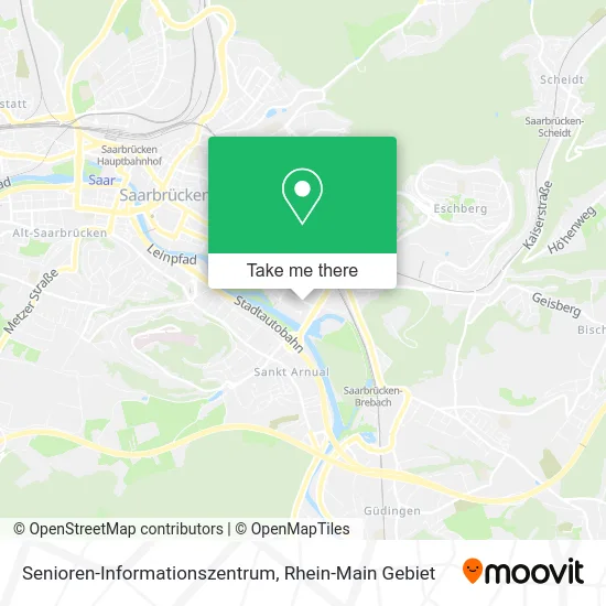Карта Senioren-Informationszentrum