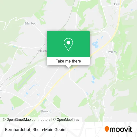 Карта Bernhardshof