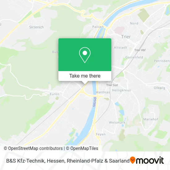 Карта B&S Kfz-Technik