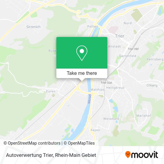 Карта Autoverwertung Trier