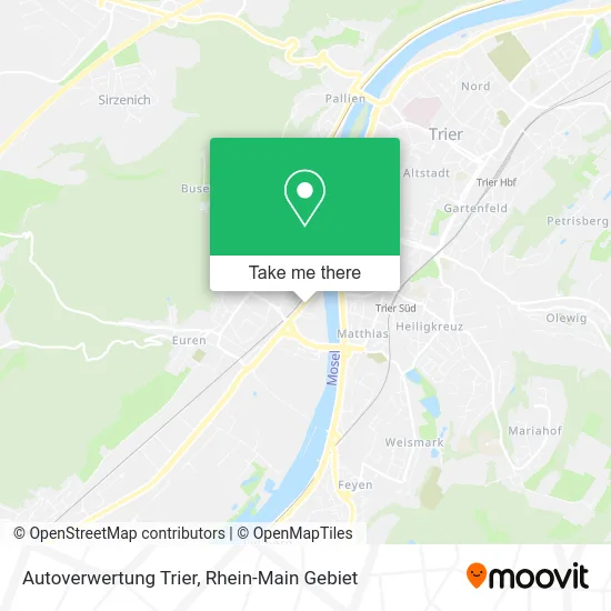 Карта Autoverwertung Trier