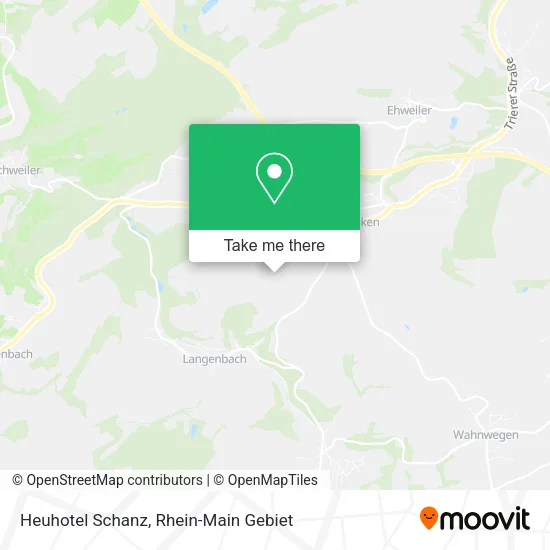 Карта Heuhotel Schanz