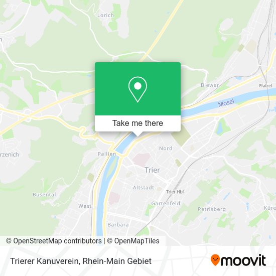 Карта Trierer Kanuverein