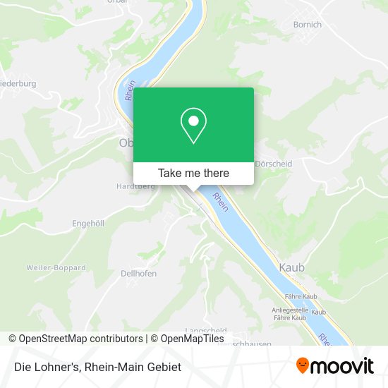 Карта Die Lohner's