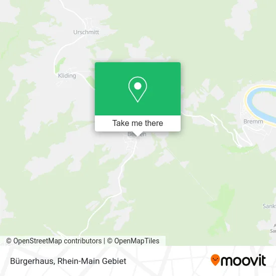 Карта Bürgerhaus