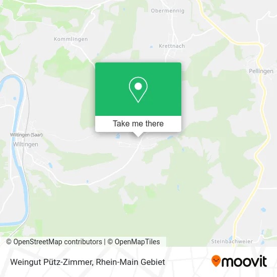 Карта Weingut Pütz-Zimmer