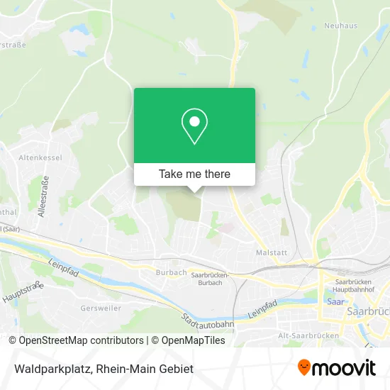 Карта Waldparkplatz
