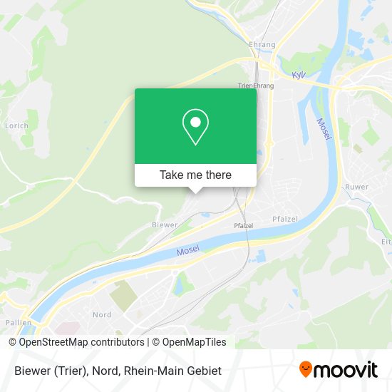 Карта Biewer (Trier), Nord