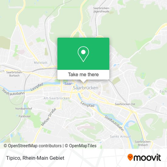 Карта Tipico