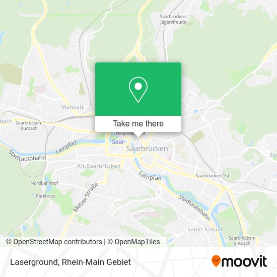 Карта Laserground