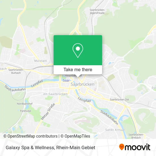 Карта Galaxy Spa & Wellness