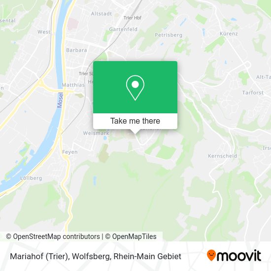 Карта Mariahof (Trier), Wolfsberg