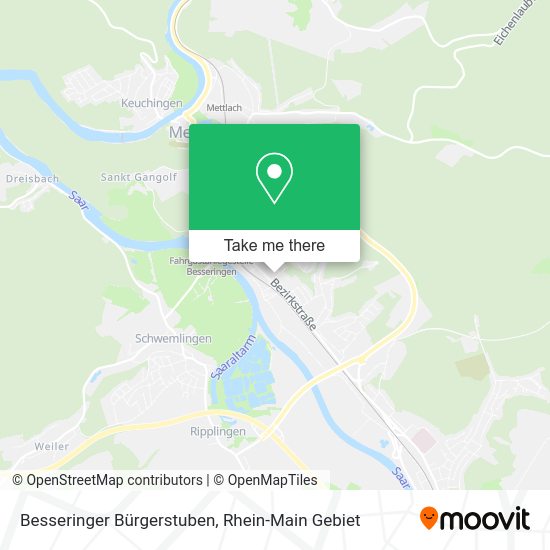 Карта Besseringer Bürgerstuben