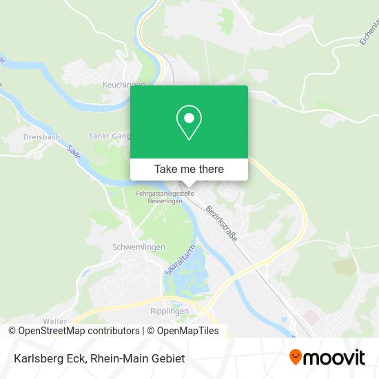 Карта Karlsberg Eck