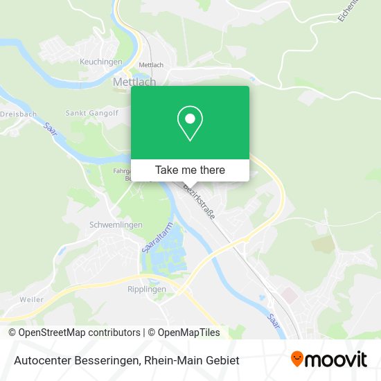 Карта Autocenter Besseringen