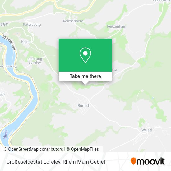 Карта Großeselgestüt Loreley