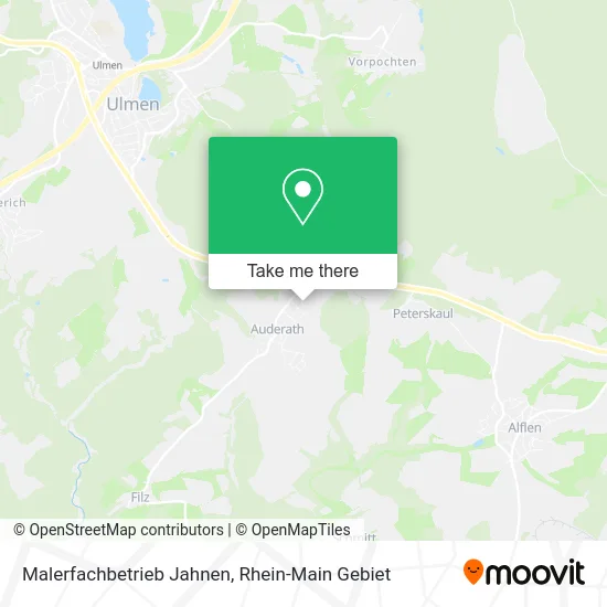 Карта Malerfachbetrieb Jahnen