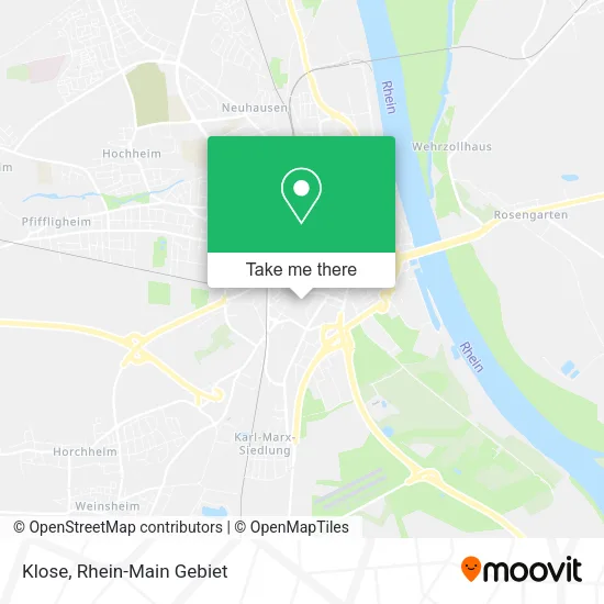 Klose map