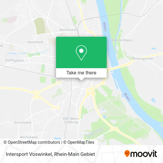 Intersport Voswinkel map