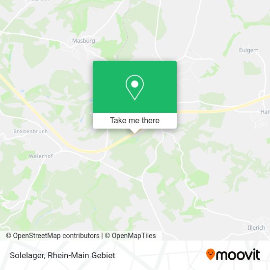 Карта Solelager