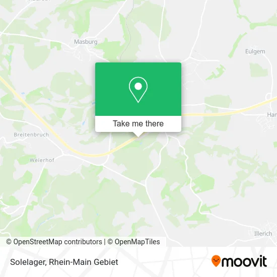 Карта Solelager