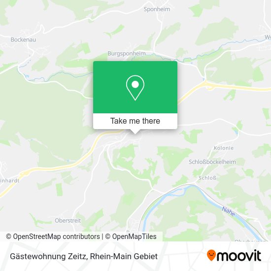 Карта Gästewohnung Zeitz
