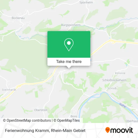 Карта Ferienwohnung Kramm