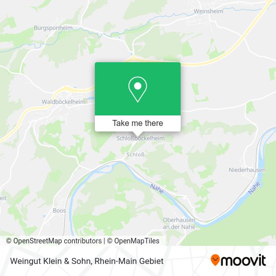 Карта Weingut Klein & Sohn
