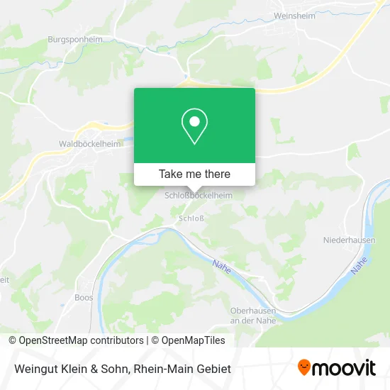 Карта Weingut Klein & Sohn