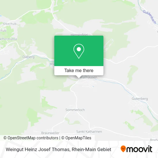 Карта Weingut Heinz Josef Thomas