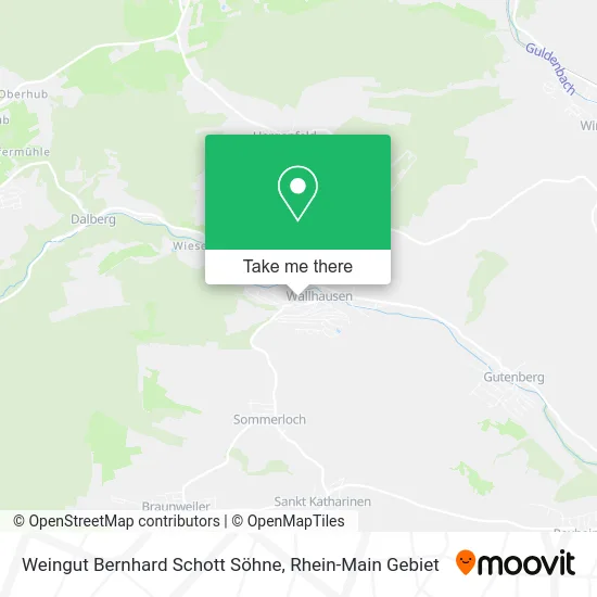 Карта Weingut Bernhard Schott Söhne