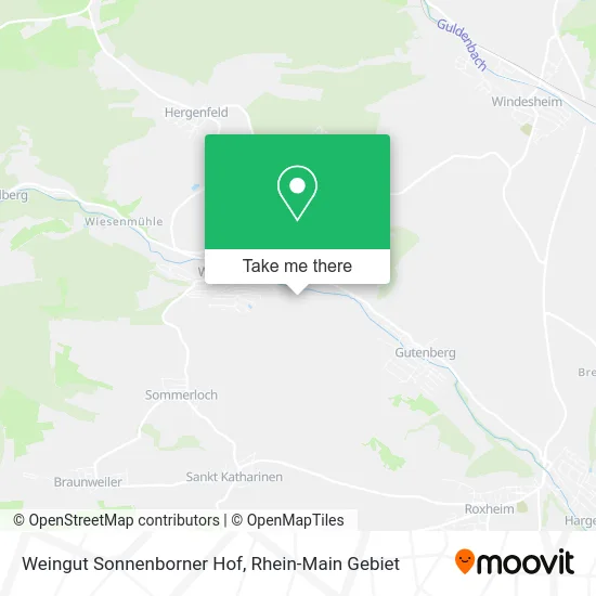Карта Weingut Sonnenborner Hof