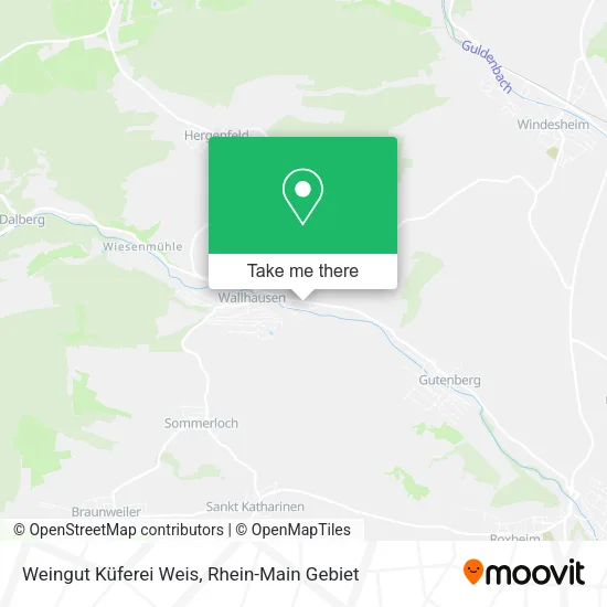 Карта Weingut Küferei Weis