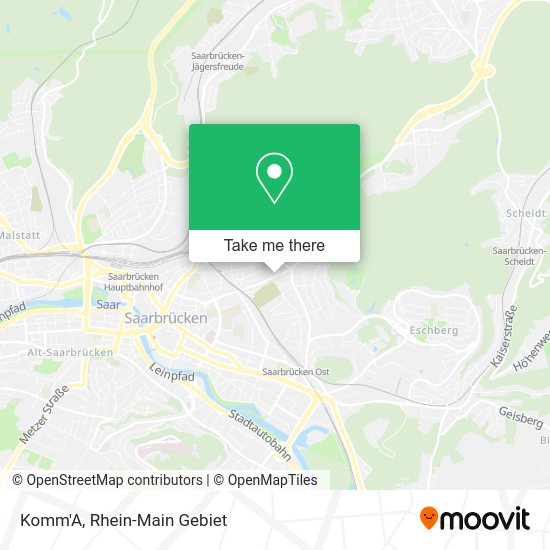 Карта Komm'A