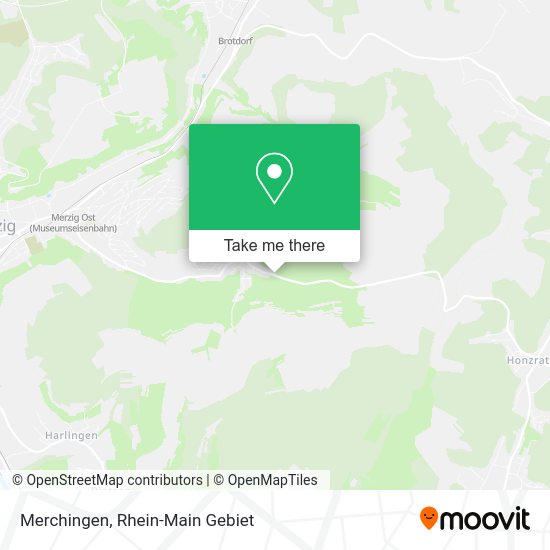 Карта Merchingen