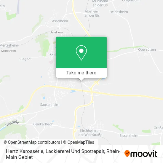 Hertz Karosserie, Lackiererei Und Spotrepair map