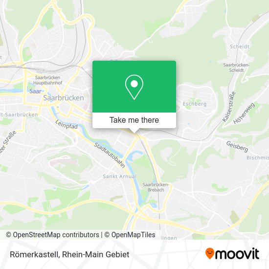 Карта Römerkastell