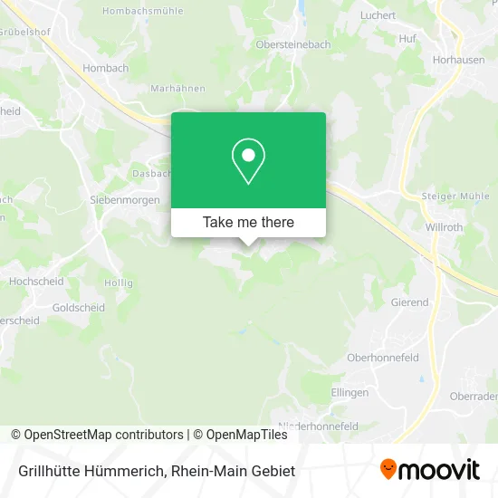 Карта Grillhütte Hümmerich
