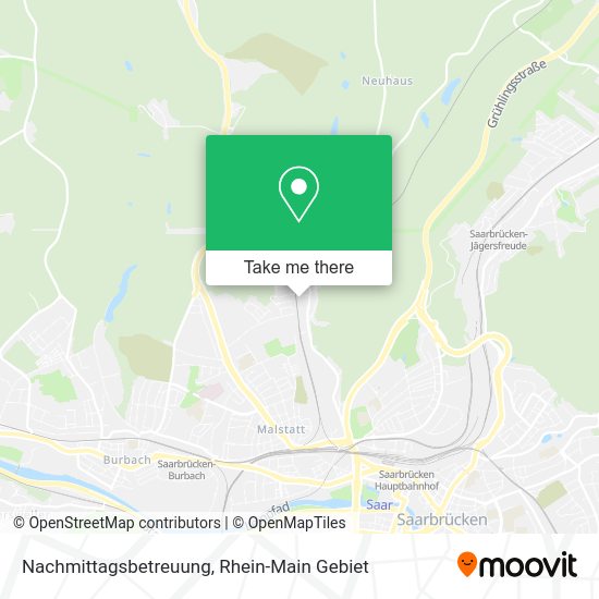 Карта Nachmittagsbetreuung
