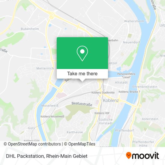 Карта DHL Packstation